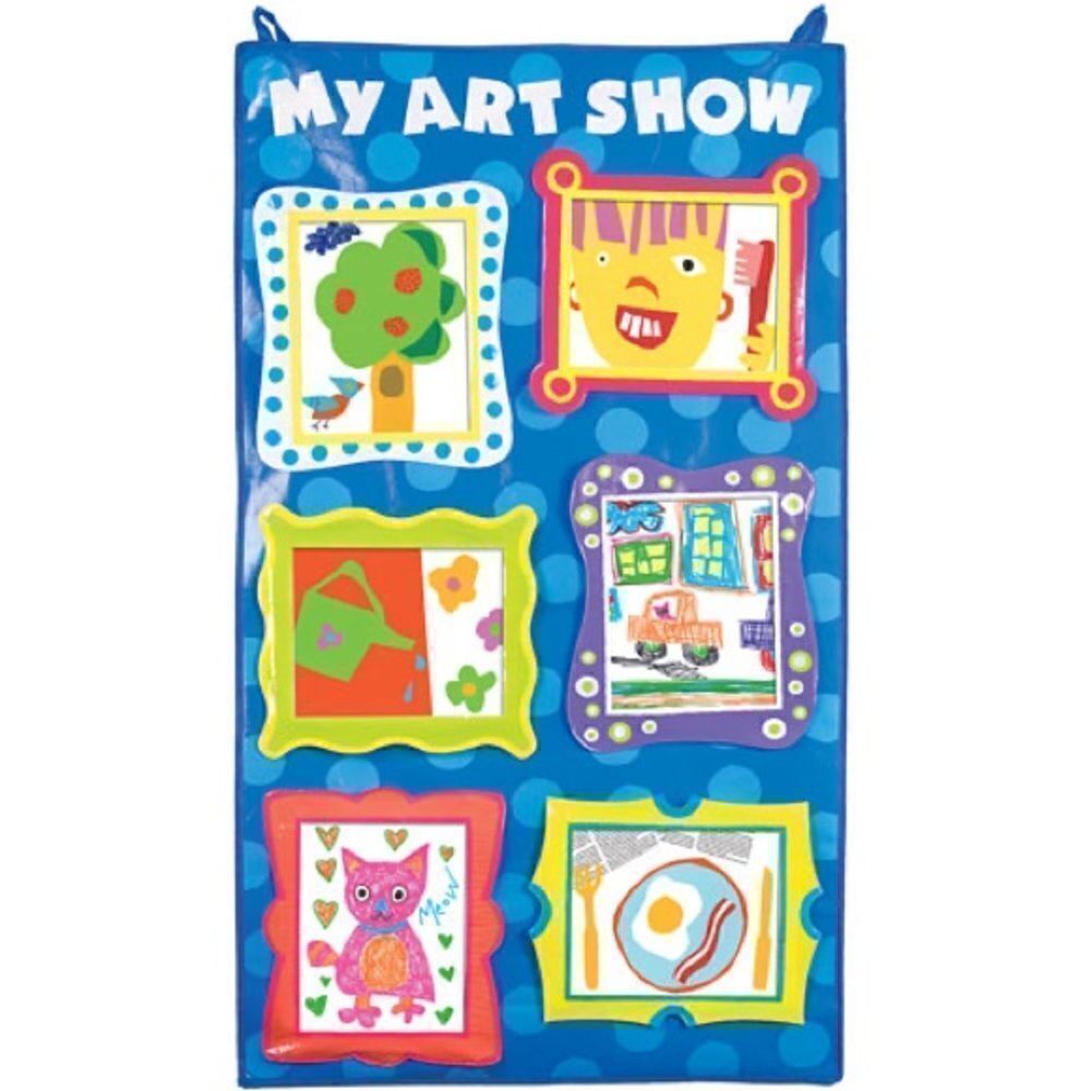 Alex My Art Show vinyl display for kids artwork.